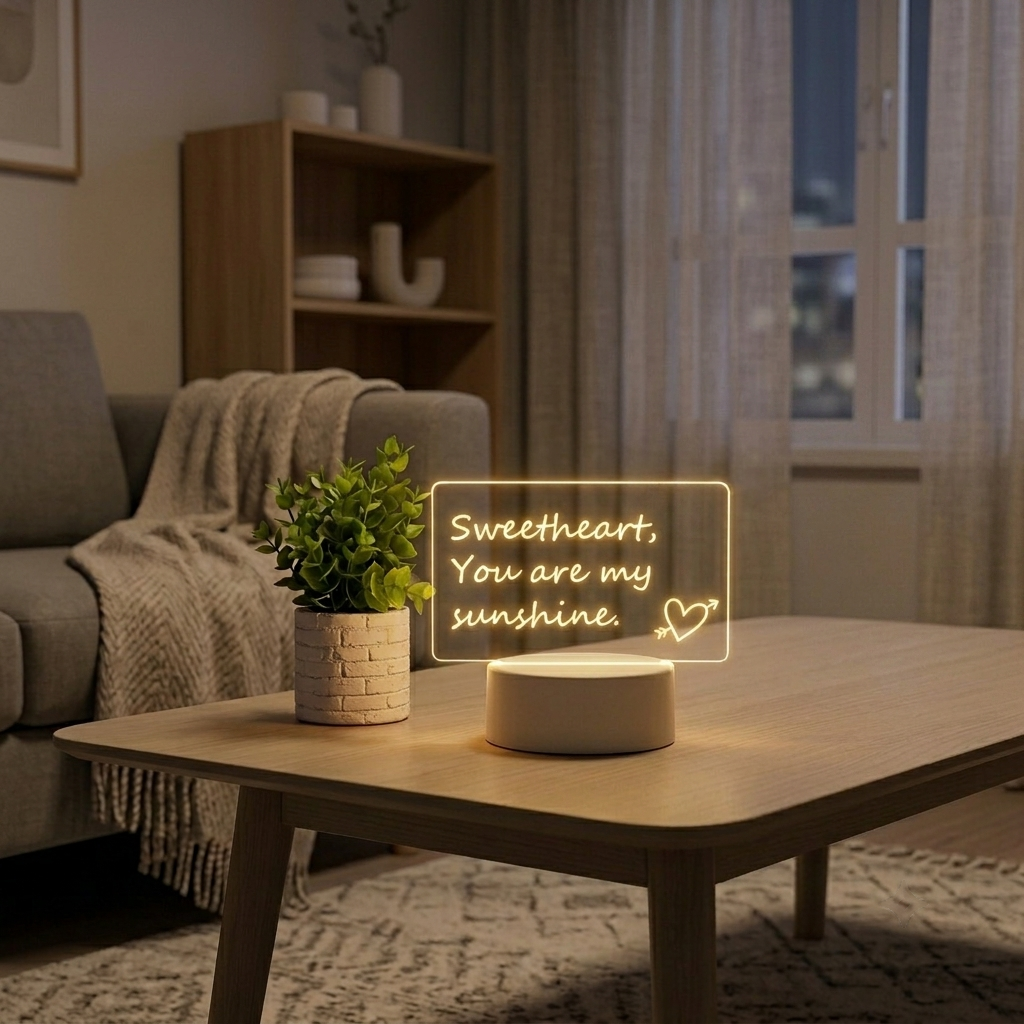 GlowBoard LED Acrylic Note Board