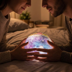 Aura Galaxy Moon Lamp