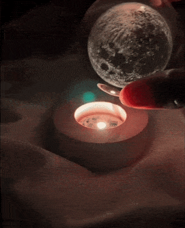 AuraSphere Galaxy Crystal Ball